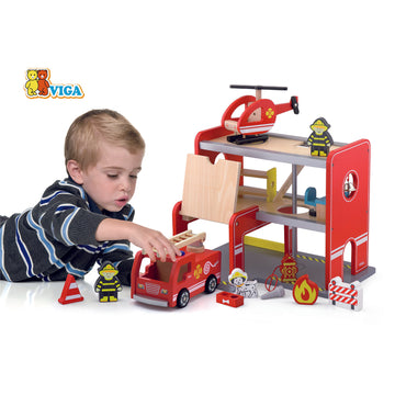 Heroic Adventures with Super Fire Station Toy