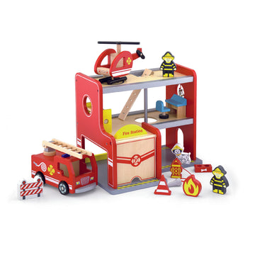 Heroic Adventures with Super Fire Station Toy
