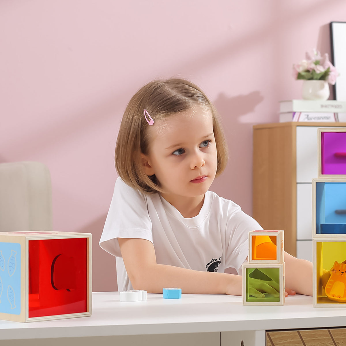 Nesting & Stacking Blocks: Explore, Learn, and Play- Kinderlife