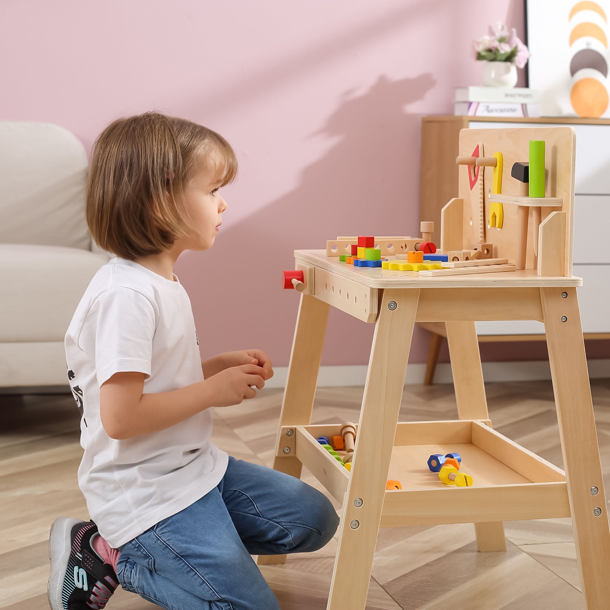 Build, Play, Learn: The Tool Bench for Little Builders