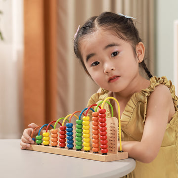 Math Playtime Adventure: A Fun and Interactive Wooden Bead Toy