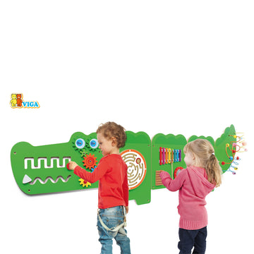 Endless Discoveries: The Wall Toy Crocodile