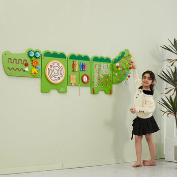 Endless Discoveries: The Wall Toy Crocodile