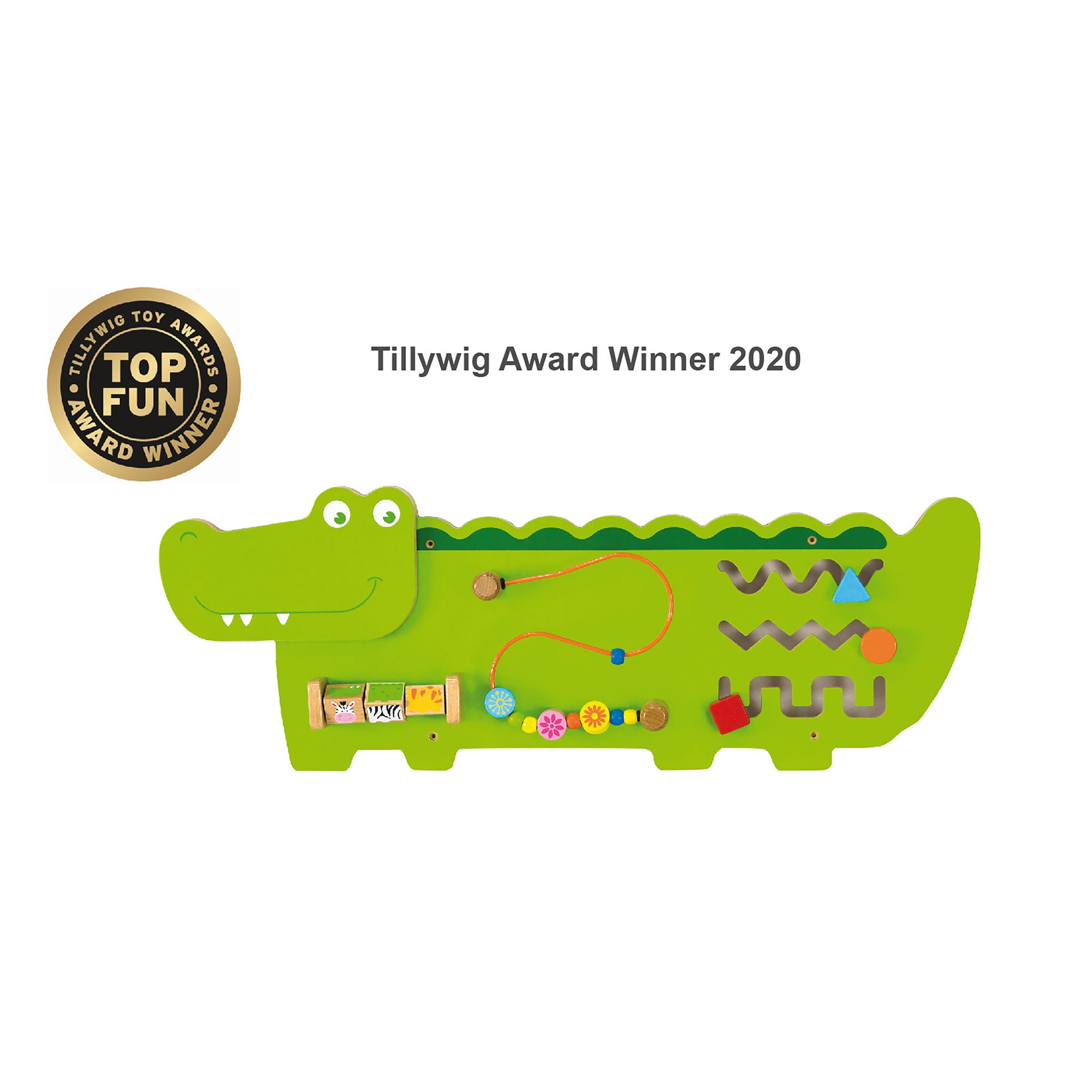 Learning Fun on the Wall: The Toy Crocodile