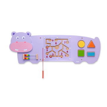 Learning Fun on the Wall: The Toy Hippo