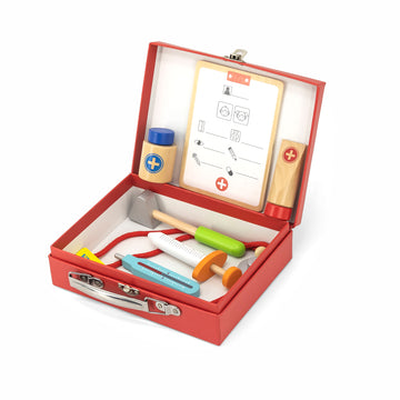 Interactive Learning Play: Medical Kit for Aspiring Little Doctors