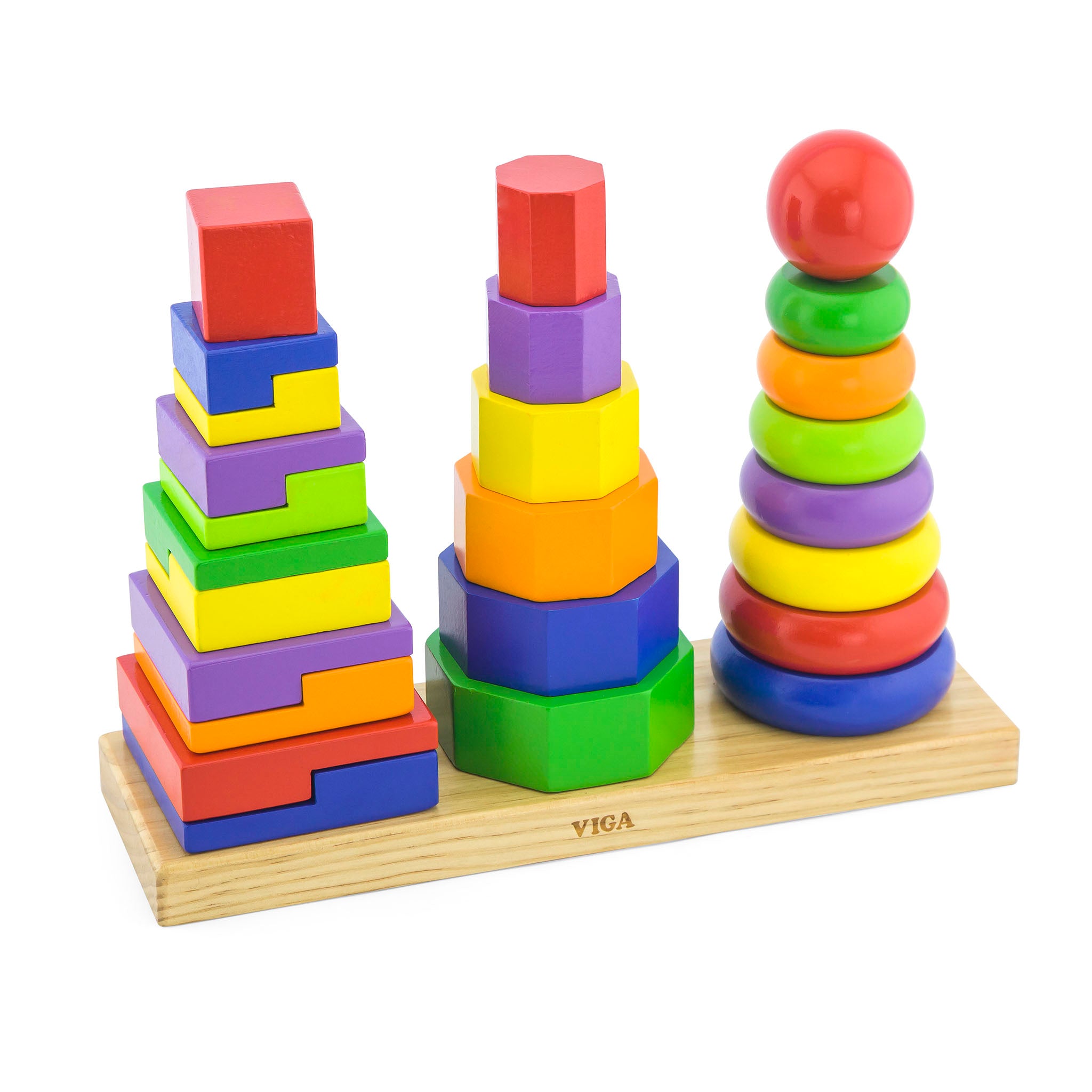 Discover and Create with Geometric Stacker - Kinderlife