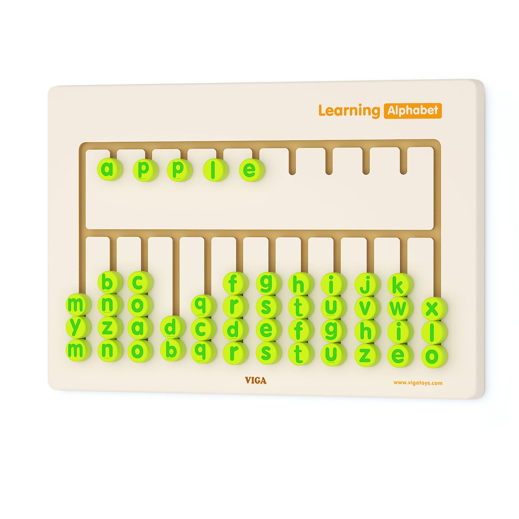 Spelling Fun with the Learning Alphabet Wall Toy