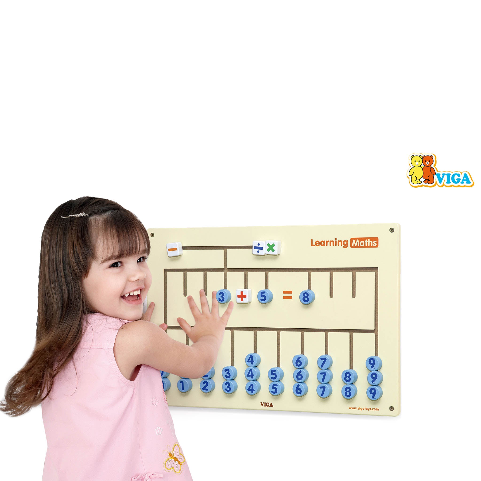 Fun with Numbers The Learning Math Wall Toy