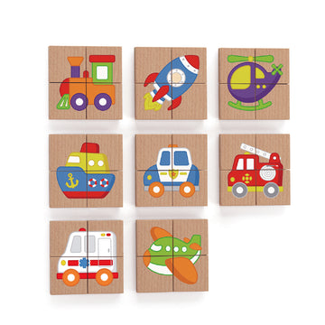 Engage Young Minds: Magnetic Block Sets for Endless Play & Learning - Transportation