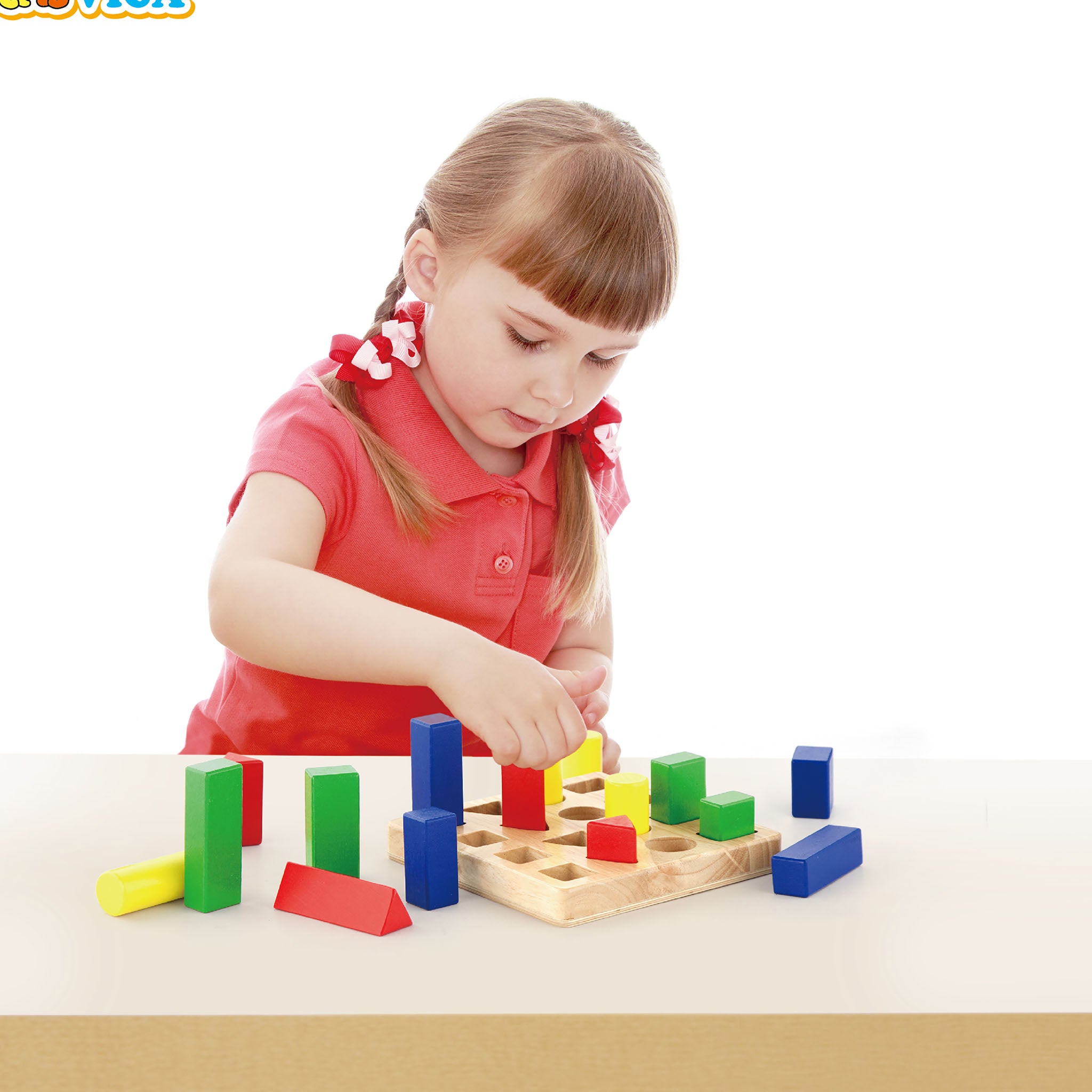 Shape Sequence Blocks: Learning Shapes & Colors Through Play- Kinderlife