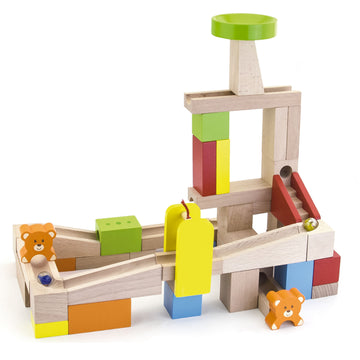 Marble Run Set: Unleash Creative Engineering Skills and Imagination - 49pcs