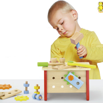 Hands-On Fun: The Table Top Workbench for Little Builders