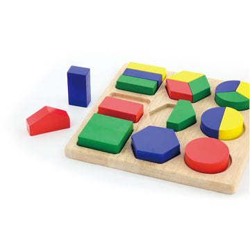 Educational Shape Block Puzzle for Little Learners