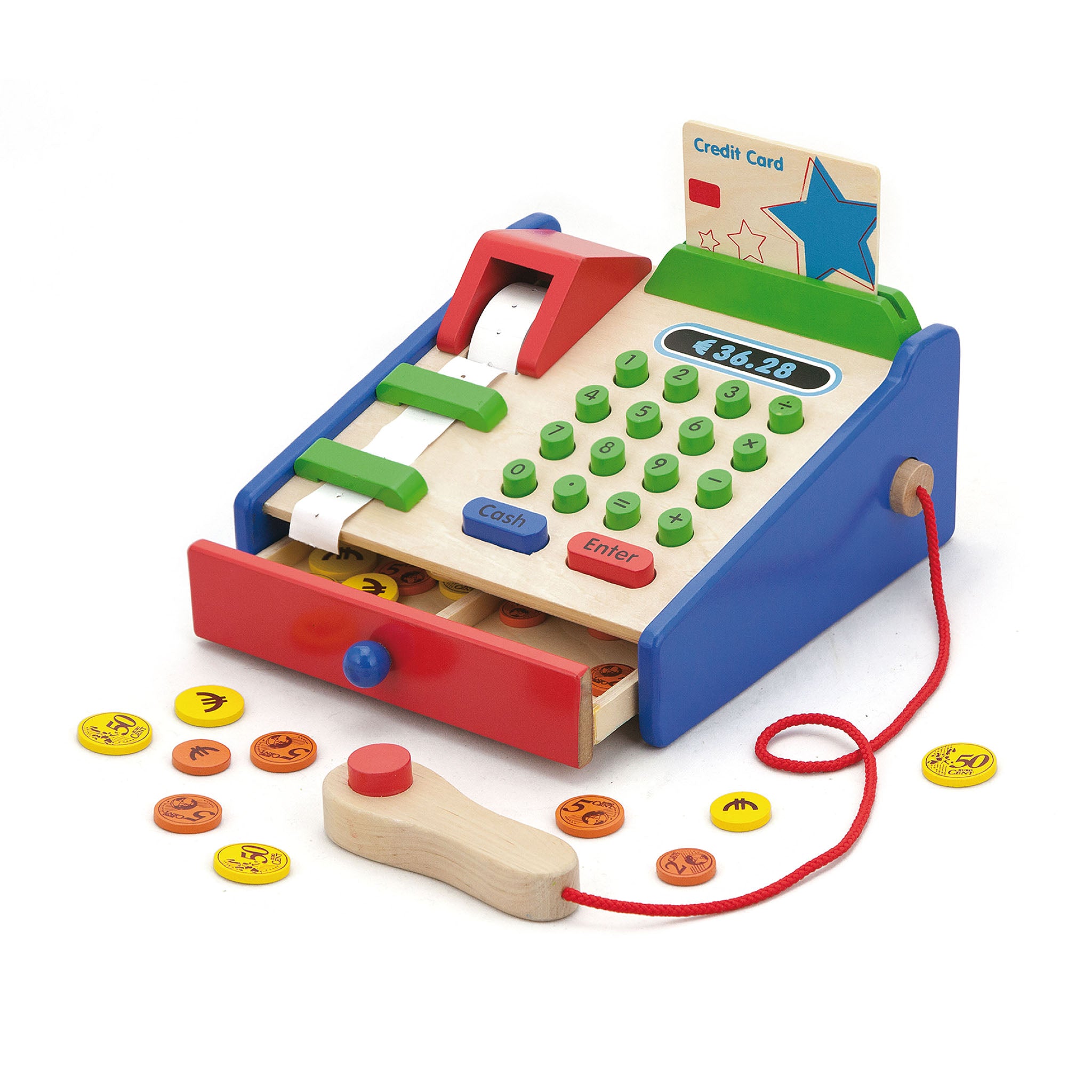 Interactive Toy Cash Register - Spark Imaginative Play and Introduce Money Concepts