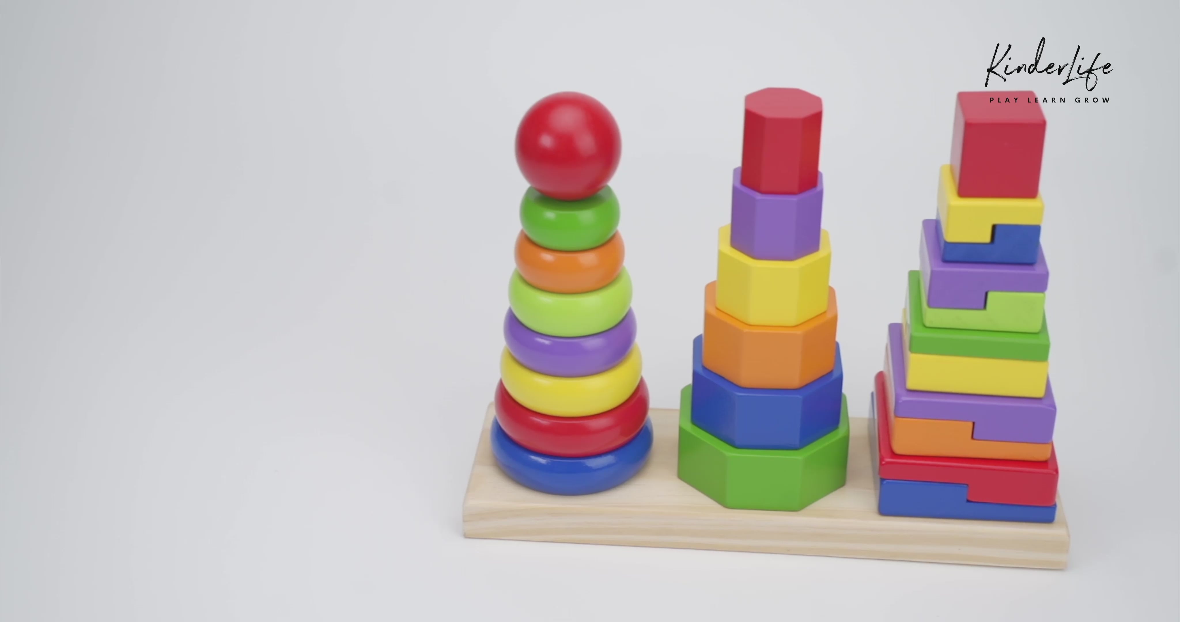 Discover and Create with Geometric Stacker - Kinderlife